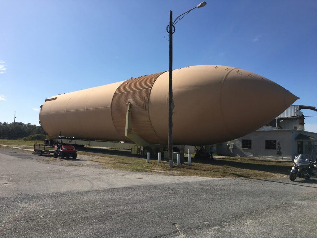 Shuttle Fuel Tank