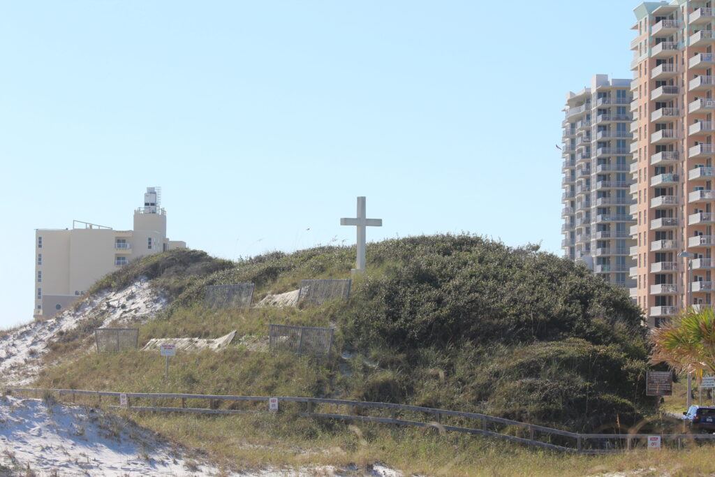 Cross In The Dunes