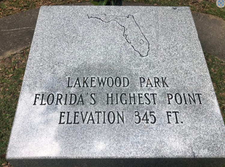 Florida Highest Elevation