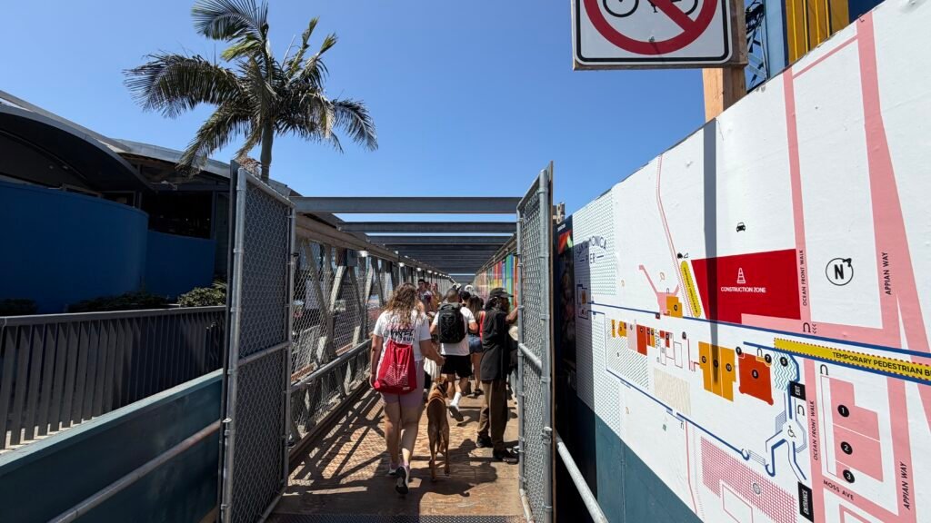 Entranceway to Santa Monica Pier
