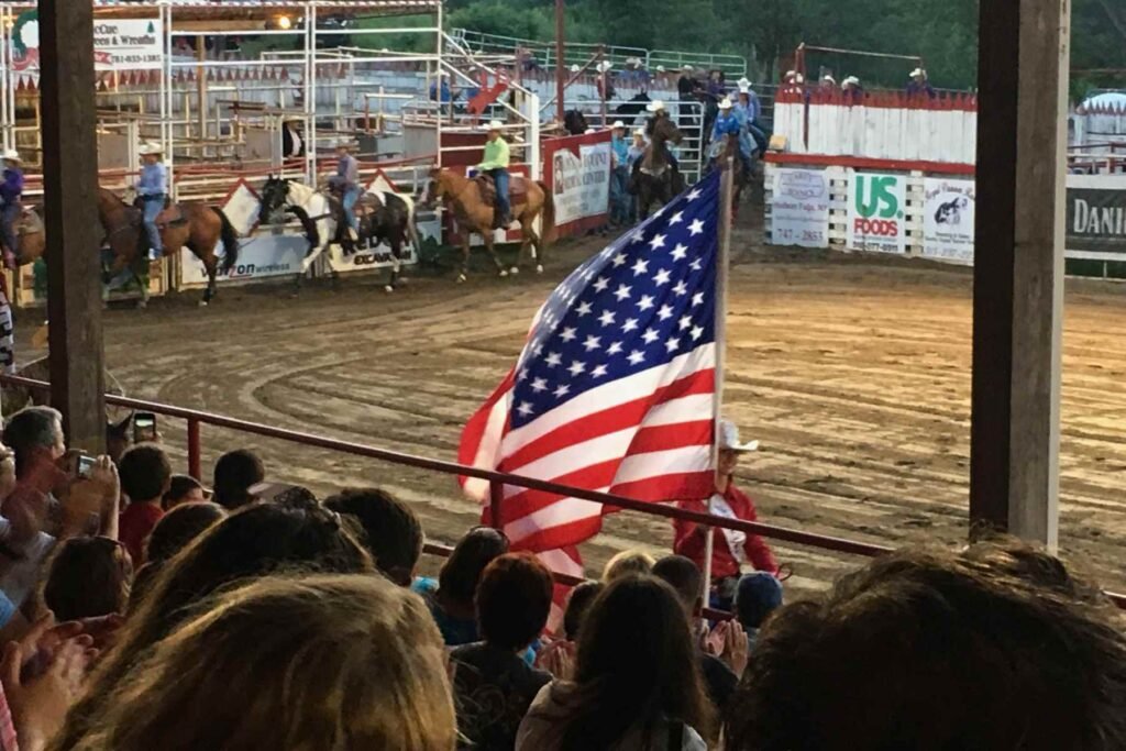 Rodeo in Lake George New York