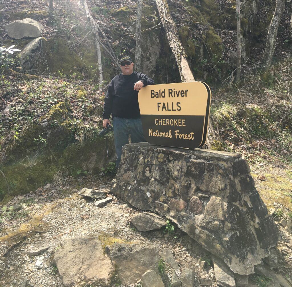 Bald River Falls Sign