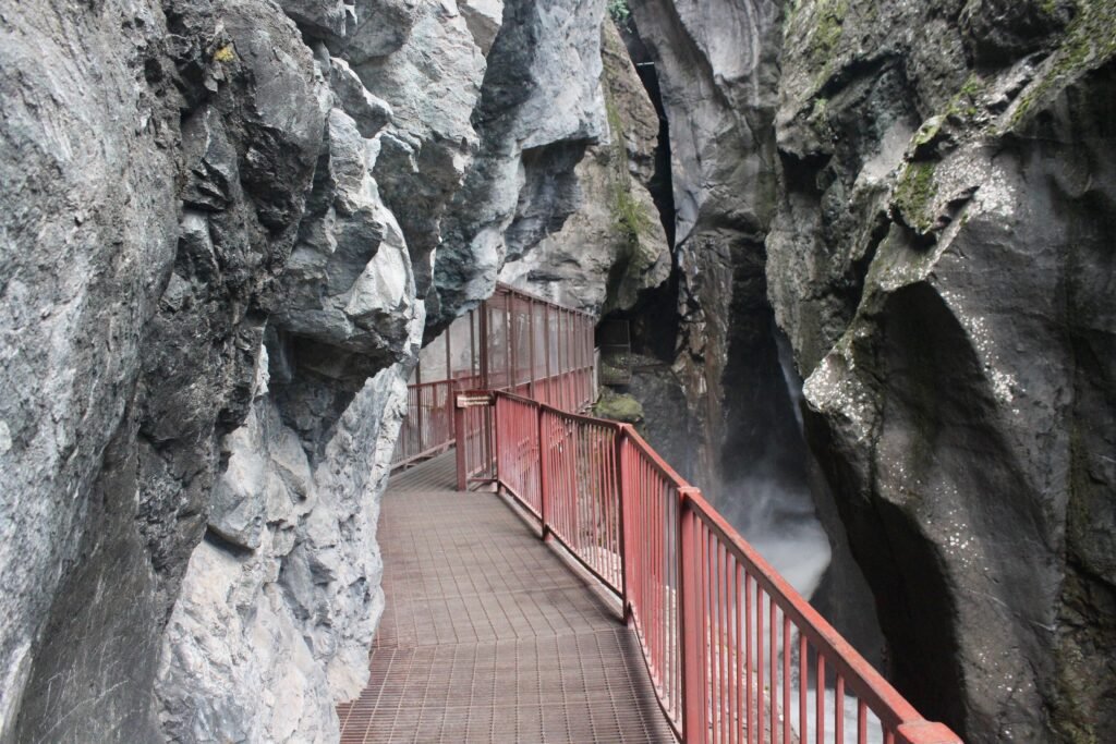 Metal Bridge at Falls