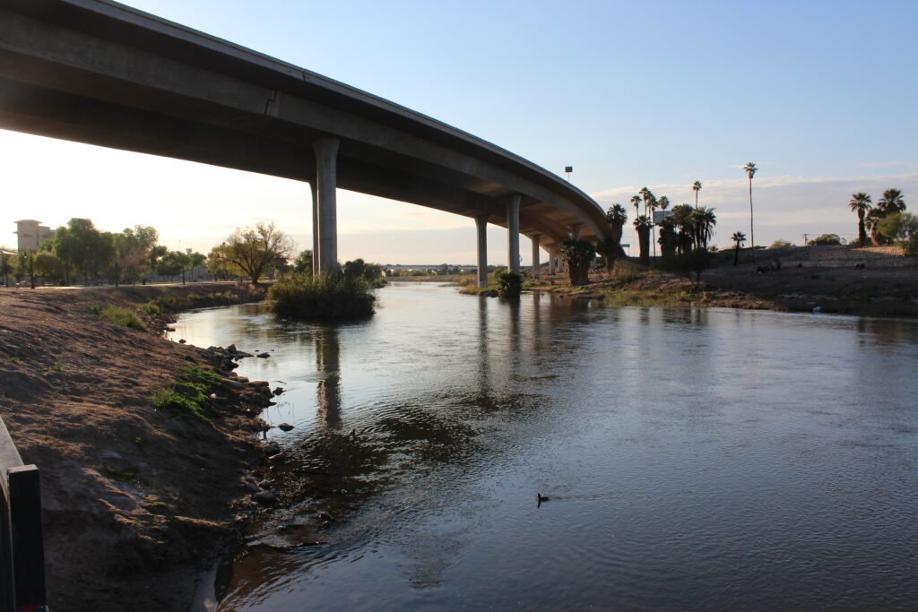 Gateway park at the Colorado River