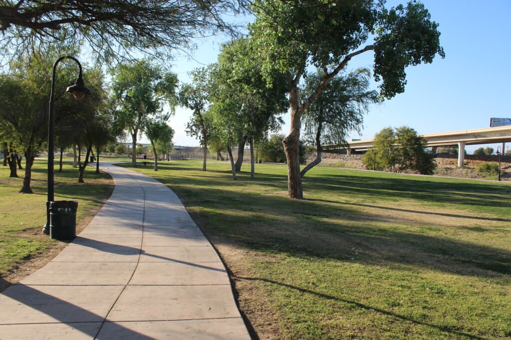 Sidewalks at Gateway Park