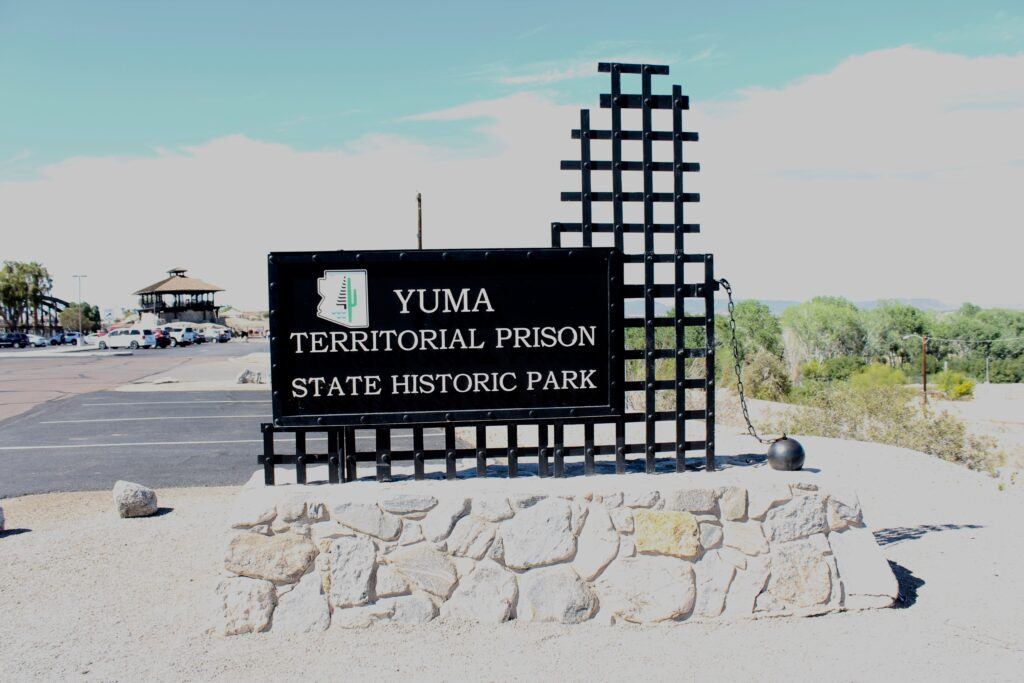 Yuma Territorial Prison Sign