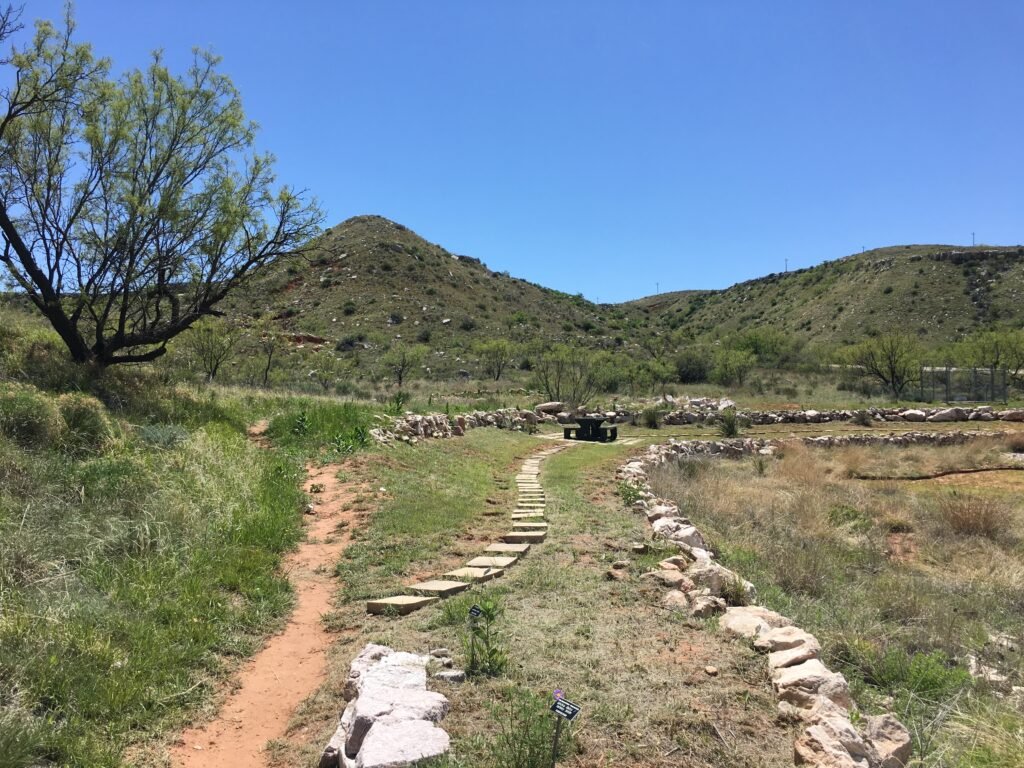 Alibates Flint Quarries Picnic Table