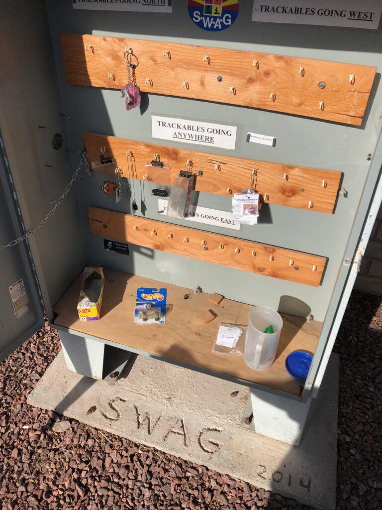 Swag Park and Stay Geocache