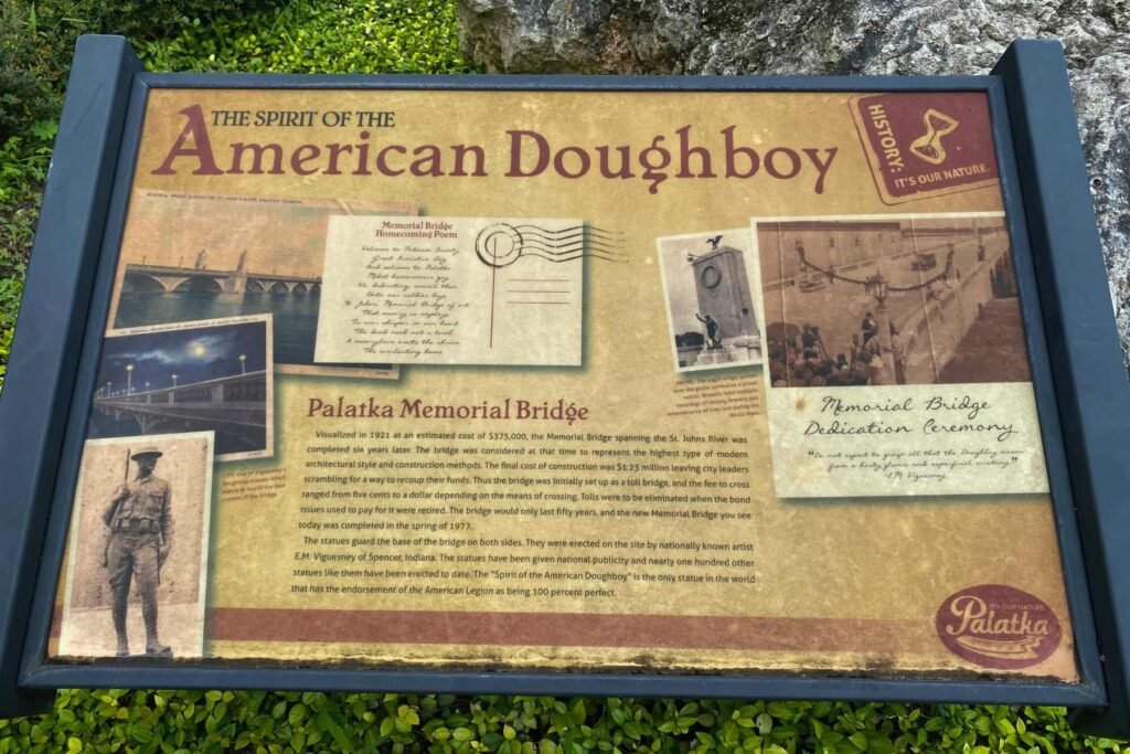American Doughboy Information Sign