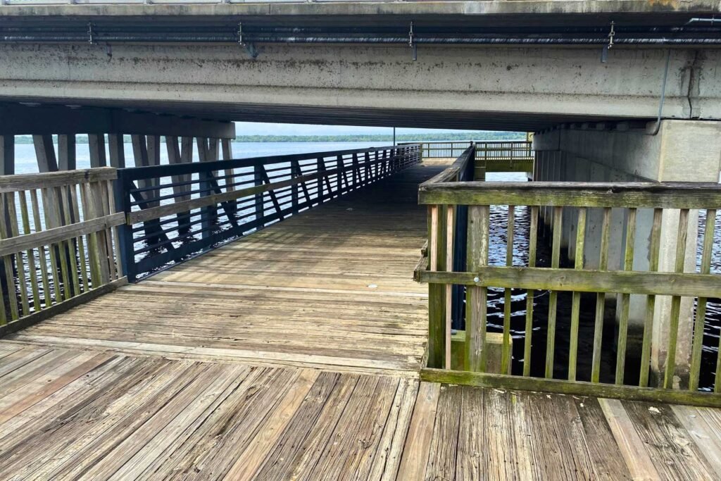 Under Bridge Pier in Palatka