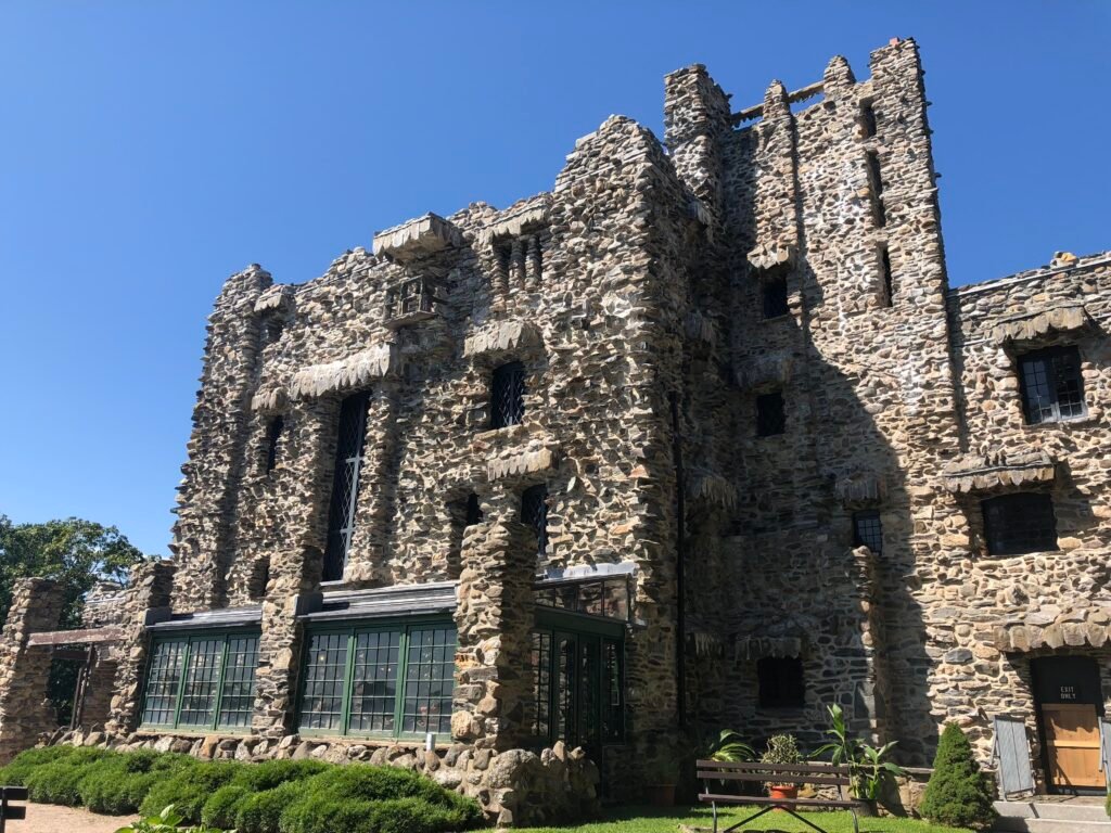 View of the Back of Gillette Castle