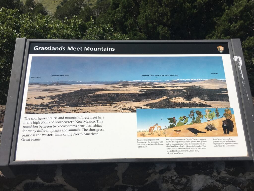 Grasslands Meets Mountains Sign