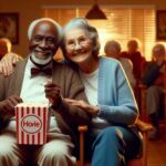 Movie Night at Assisted Living