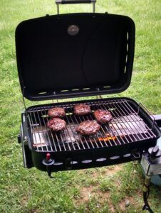 Burgers on the BBQ