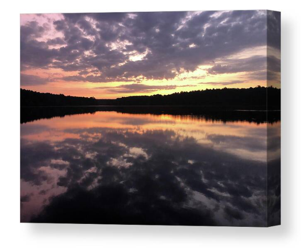 Sunrise Over Bear Lake Canvas Print