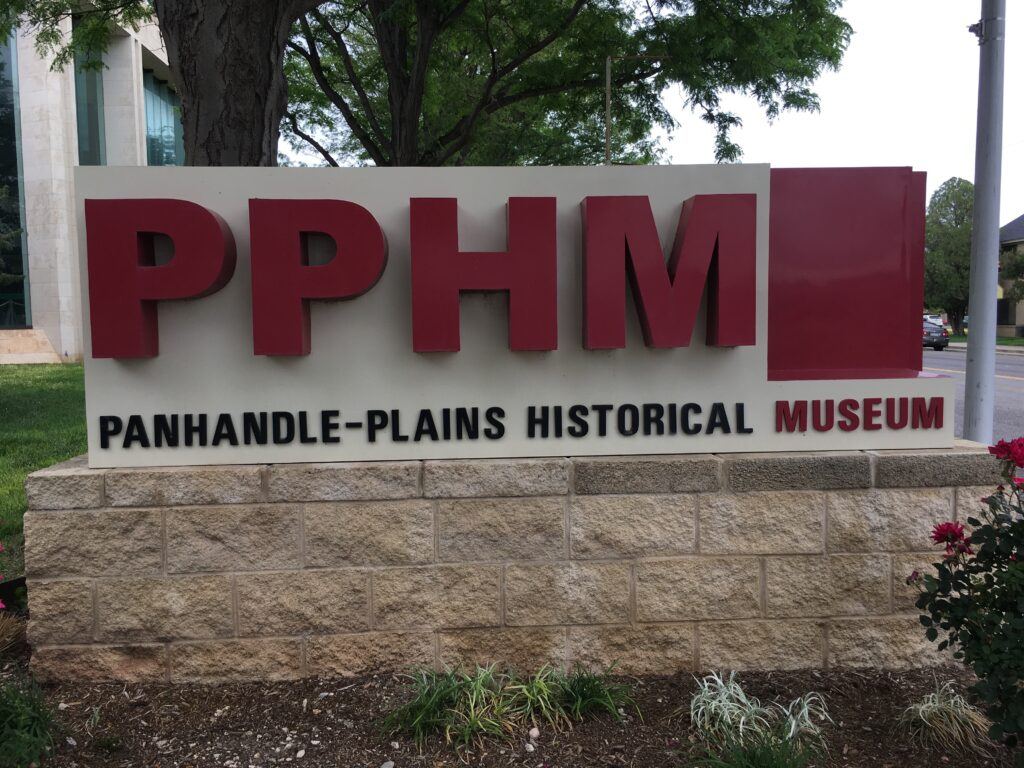 Panhandle Plains Museum Sign