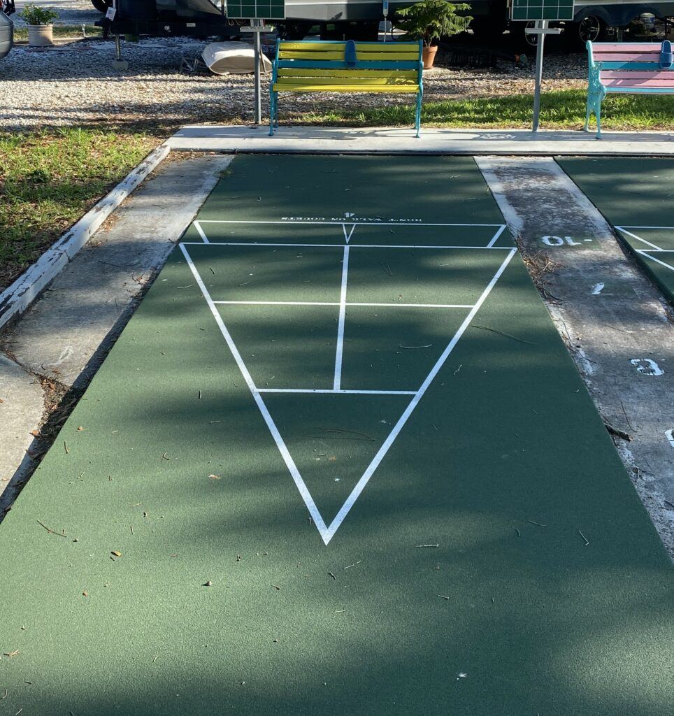 Shuffleboard Court