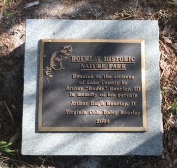 Bourlay Historic Nature Park Sign