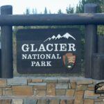 Glacier National Park Sign