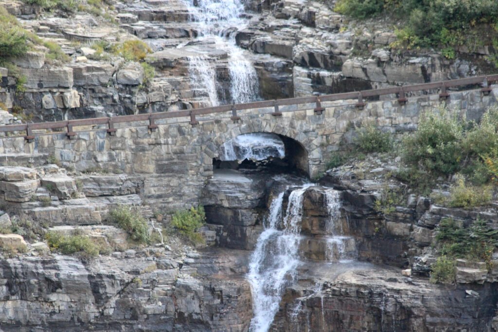 Glacier National Park Waterfall