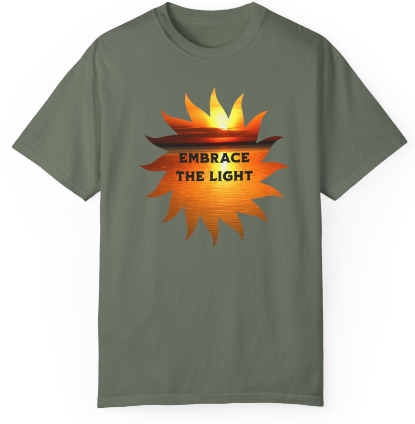 Side bar Embrace The Light Tee Shirt