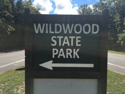 Sign for Wildwood State Park