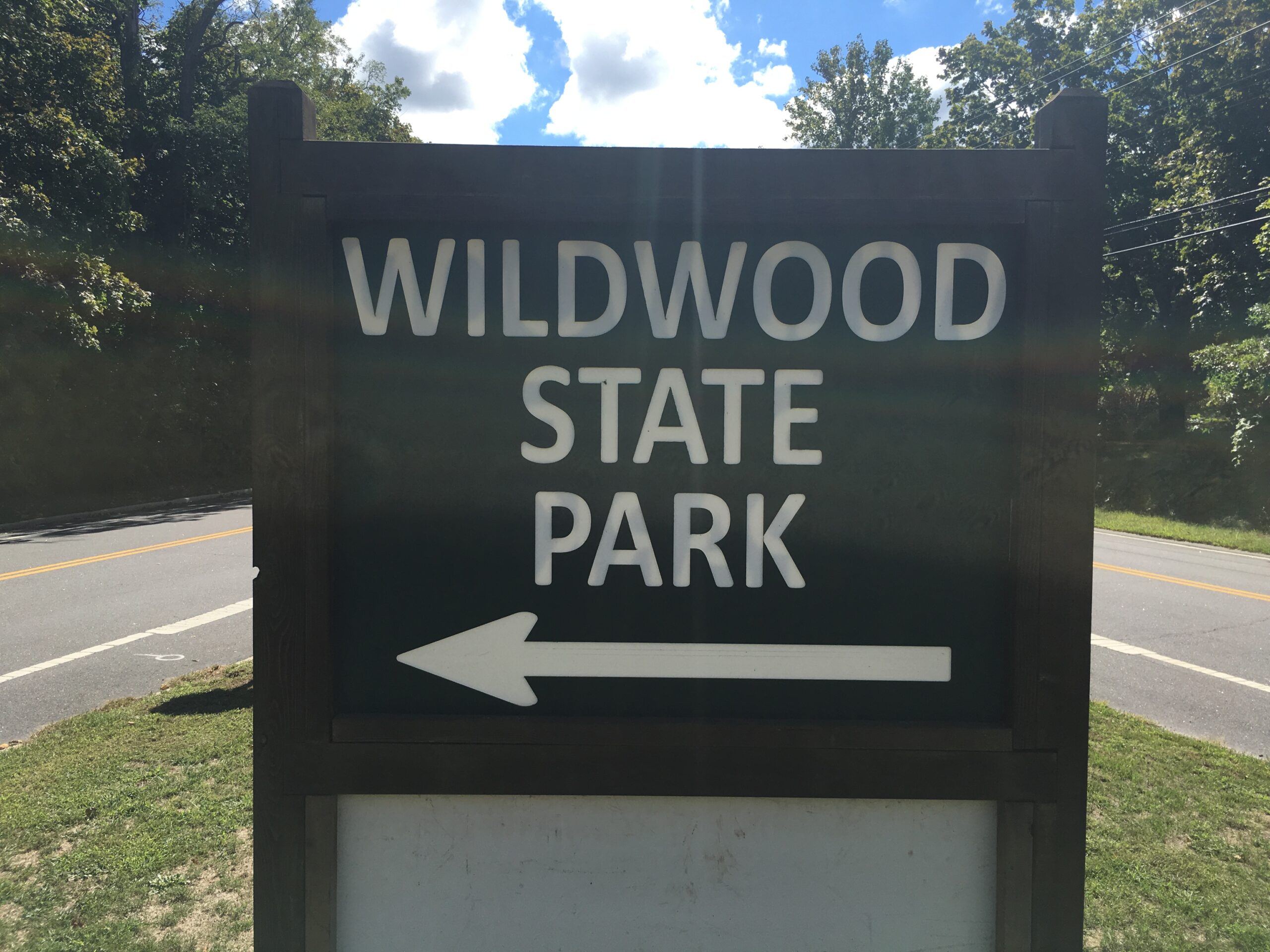Sign for Wildwood State Park