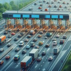 Busy Toll Booth