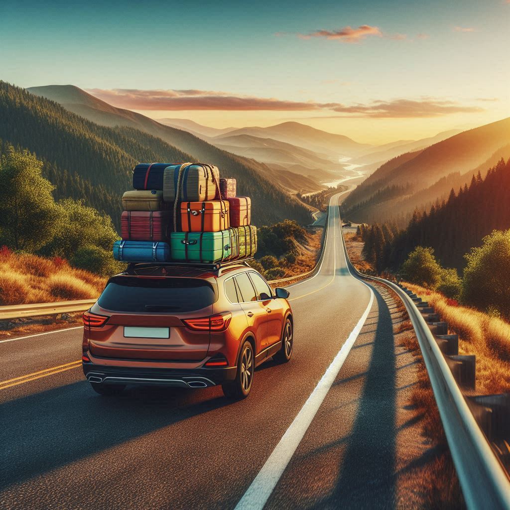 Packed for vacation