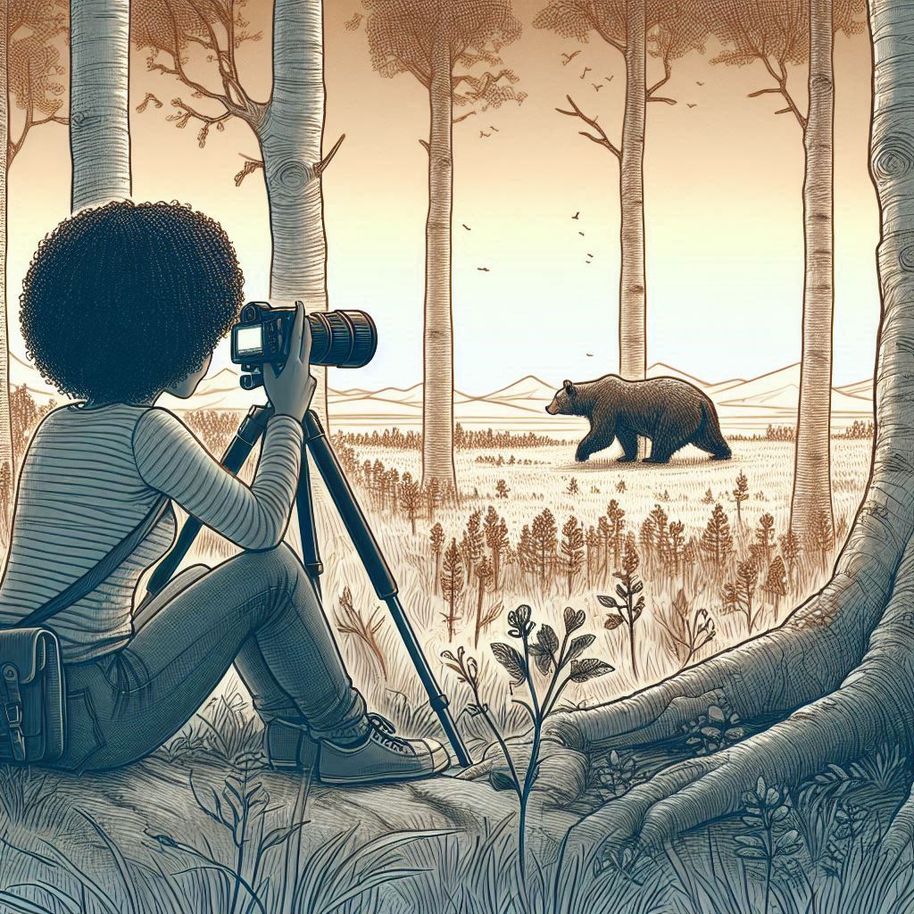 Taking a Picture of a Bear