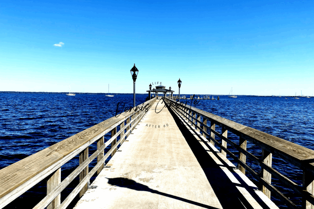 Looking Down The Pier