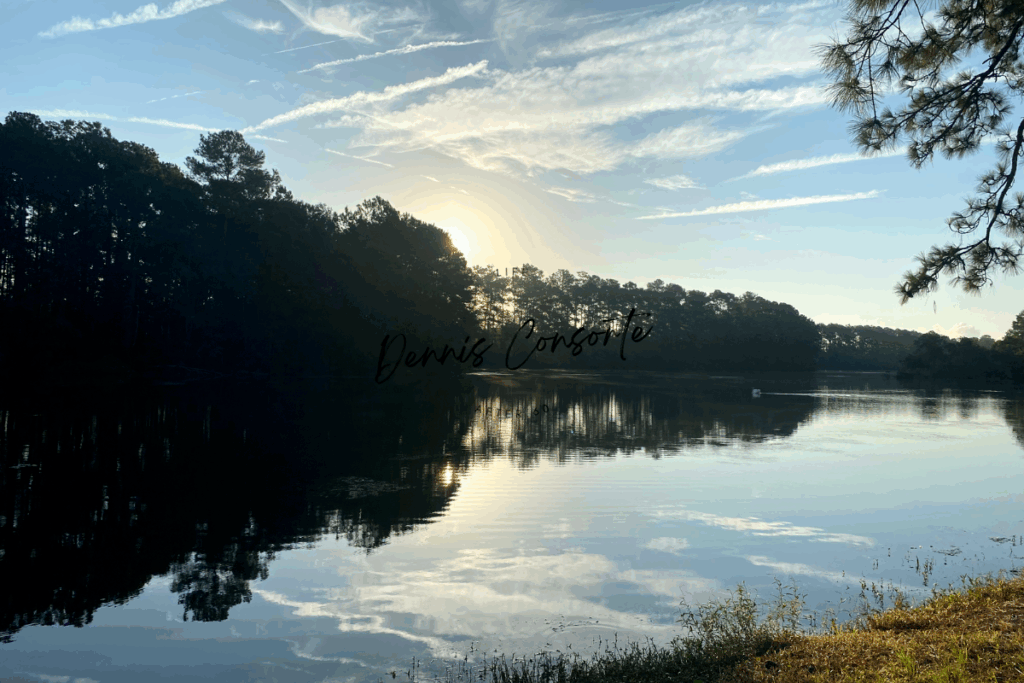 Sunrise Over A Georgia Lake