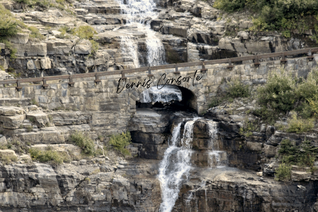 Waterfall at Glacier