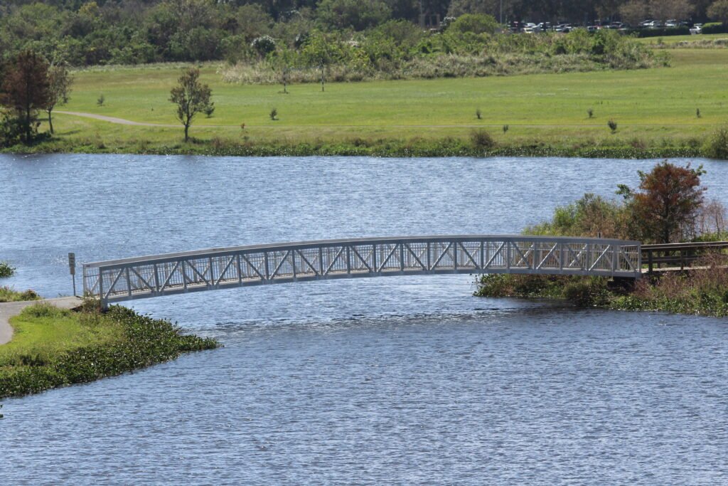 Foot Bridge at Chain of Lakes Park