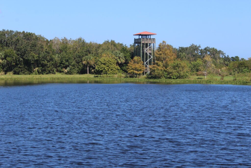 Observation Tower at the Chain of Lakes