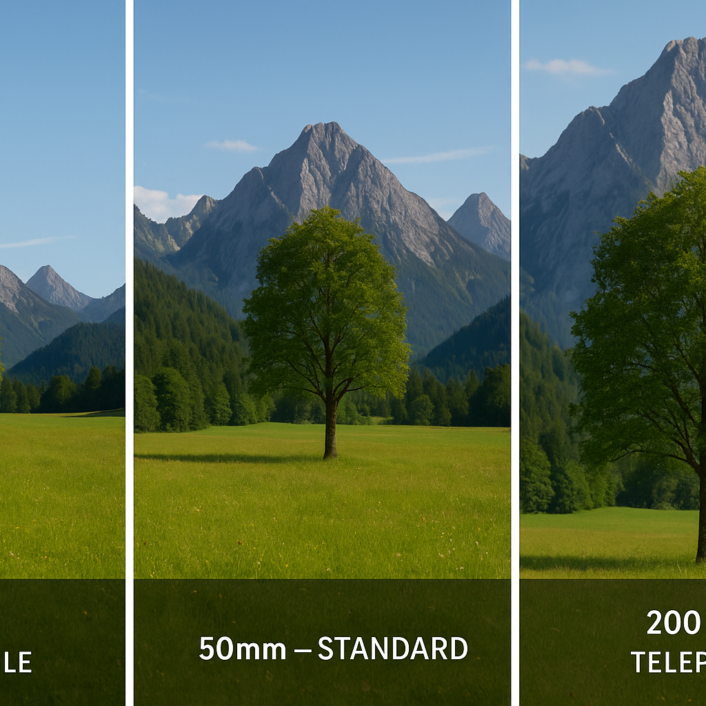 Focal Length Displayed