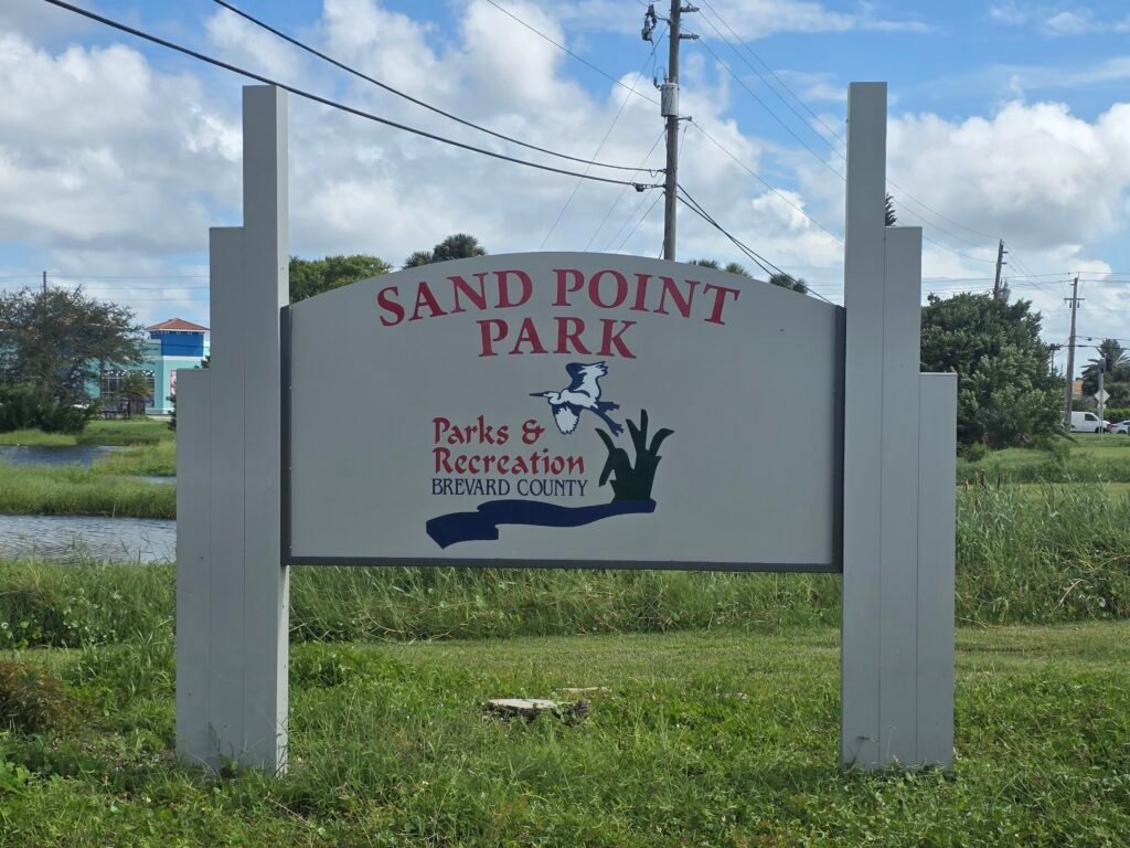 Sign for Sand Point Park