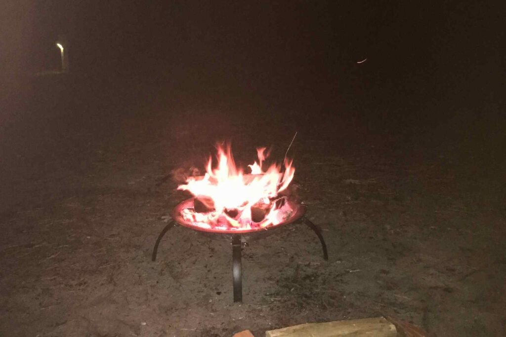 Photo of a Campfire