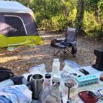 Tent Set Up in the Everglades