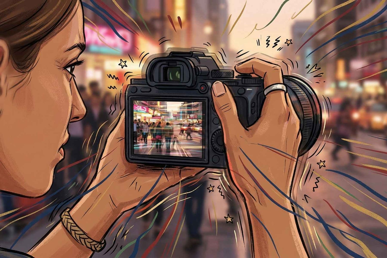 Illustration of Camera Shake