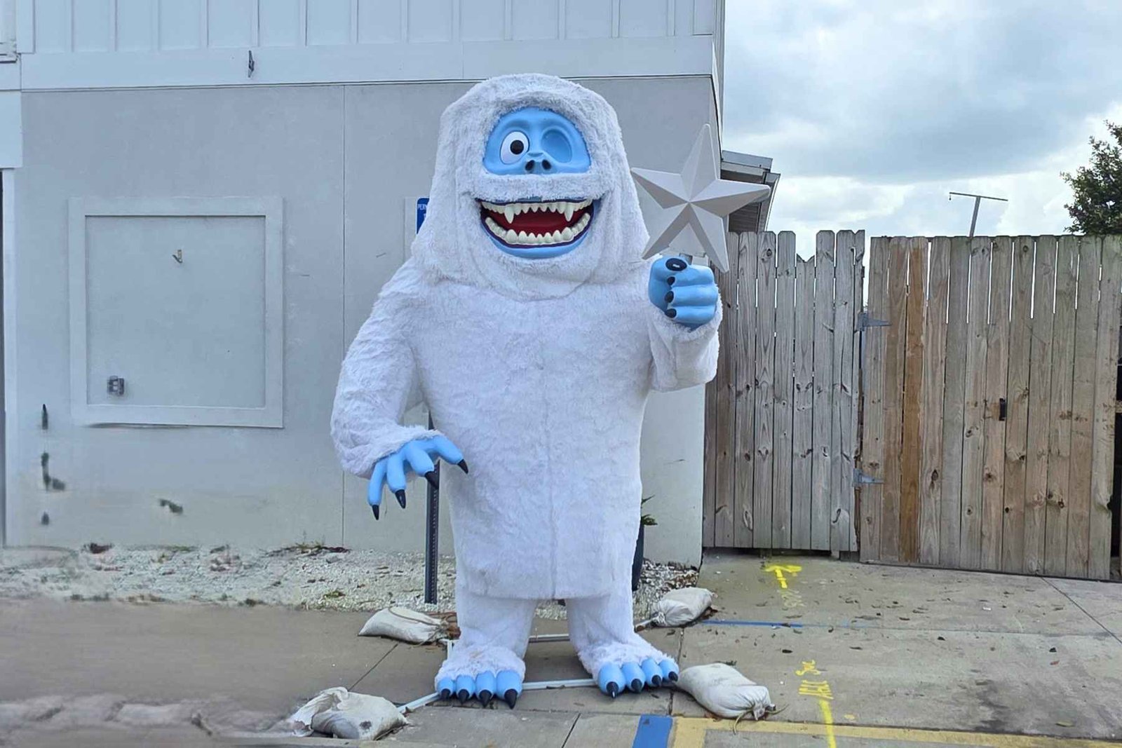 Snowman Statue