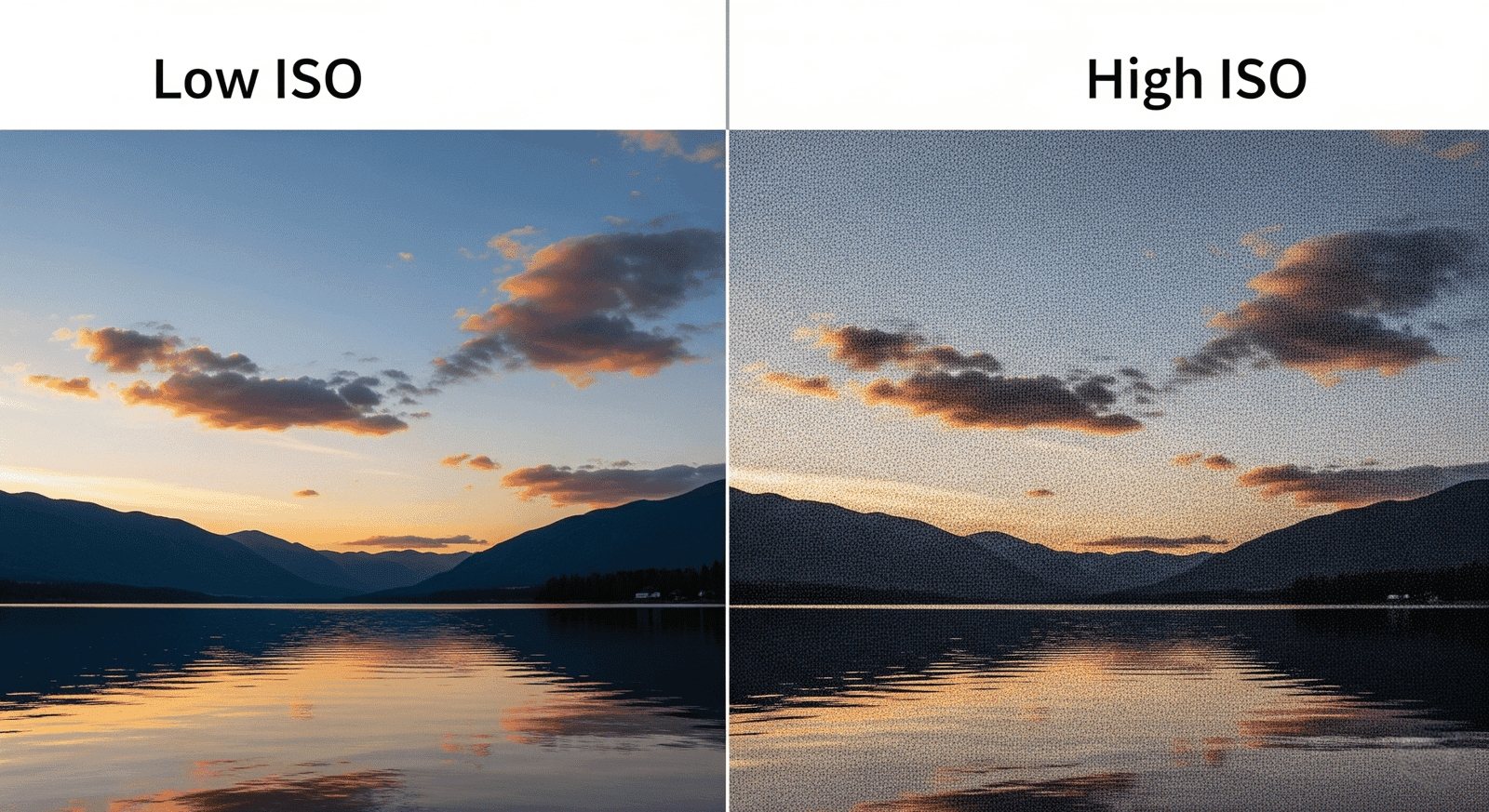 Illustration of ISO in Photography